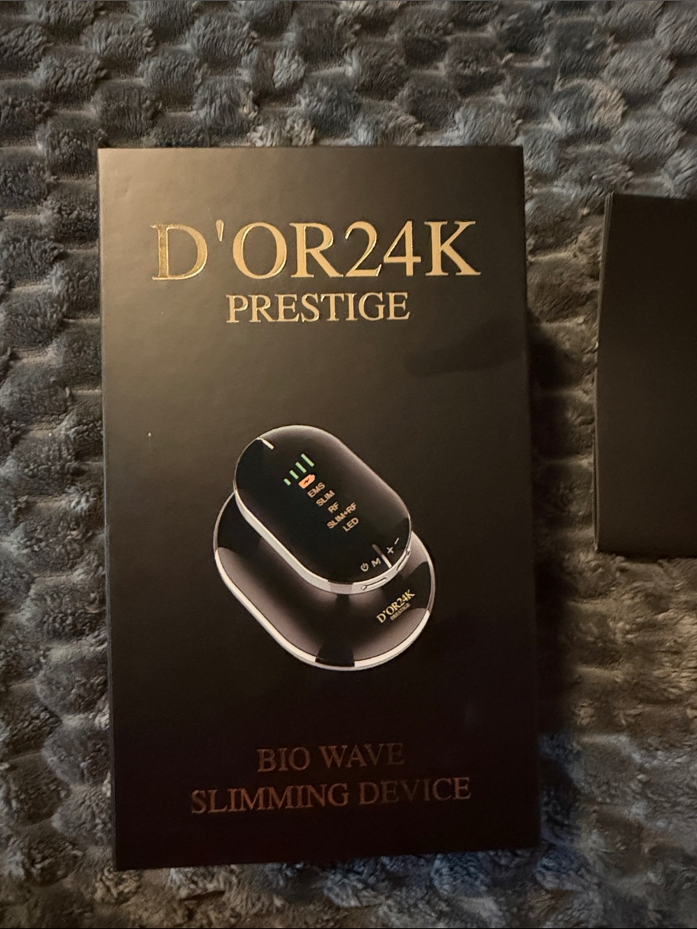 D'OR24K Prestige Bio Wave Slimming Device – Black